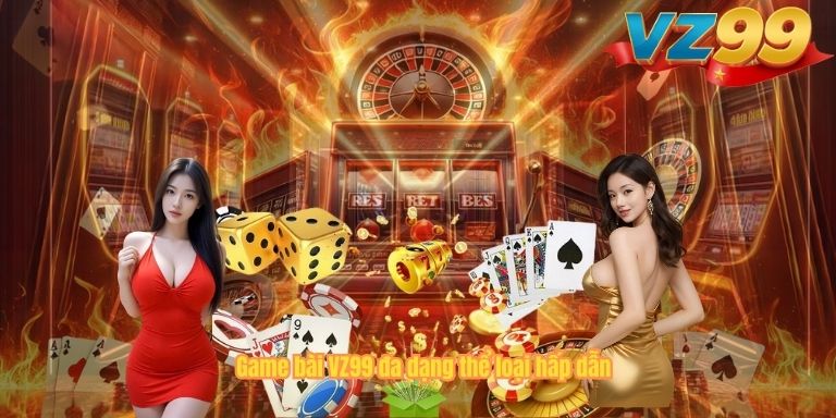 GAME BÀI Game bài VZ99 đa dạng thể loại hấp dẫn