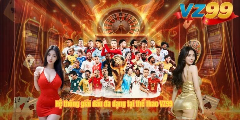 THỂ THAO Hệ thống giải đấu đa dạng tại thể thao VZ99