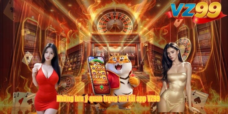 TẢI APP VZ99 Những lưu ý quan trọng khi tải app VZ99